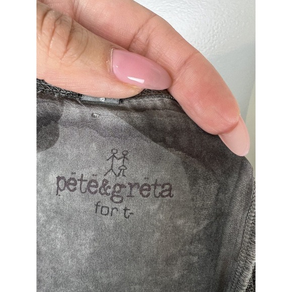 Pete & Greta Johnny Was Linen Tunic Size S Long Sleeve Oversized Lagenlook Sheer - Picture 10 of 12